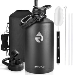 One-gallon insulated kettle, triple-wall vacuum stainless steel (48-hour cold) 07FC0E-D4 - KOEEK