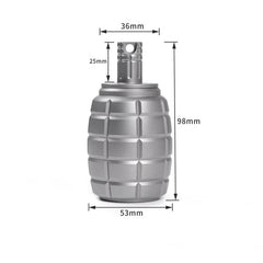 Titanium Flagon Pocket Hip Flask Whiskey Wine Container Screw Cap Flagon 100ML 07FC0E-D4 - KOEEK