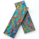 2 PCS Resin Material Knife Handle Blanks Scales Handle Material 120x40x8mm 07FC0E-D4 - KOEEK