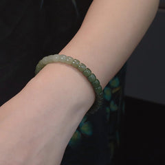 Natural Clear Water Hotan Jade Bracelet Gradually Changes Hotan Jade Bracelet 07FC0E-D4 - KOEEK