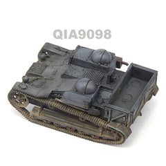 1:72 Scale WWII German Renault UE Light Armored Vehicle With MG34 Gun Model 07FC0E-D4 - KOEEK