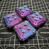 3D Printing Gradient Square Haptic Slider Fidget Clicker EDC Adult Fidget Toys 07FC0E-D4 - KOEEK