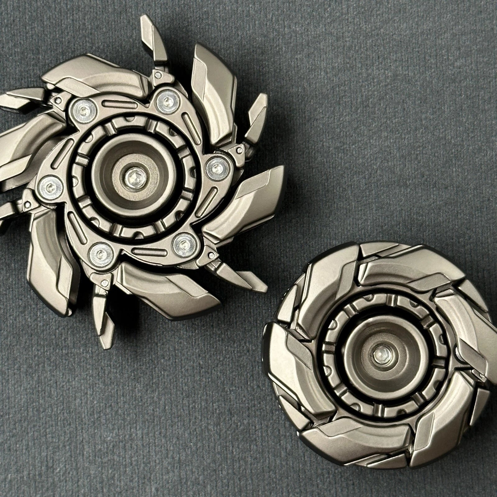 EDC Fidget Sliders Open Armor Spinning TopFidget Toys Stress Relief for Adults 07FC0E-D4 - KOEEK