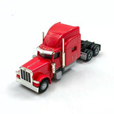1:87 Peterbilt Tractor Cab Semi Truck Model Diecast Plastic Static Collectible 07FC0E-D4 - KOEEK