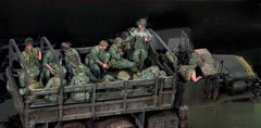 1/35 Resin Model Kit Vietnam War US Tourists 11 Figures Unassambled Unpainted 07FC0E-D4 - KOEEK