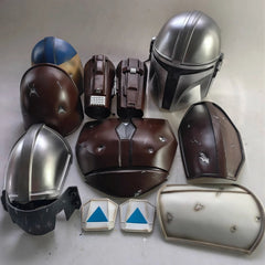 The Mandalorian Din Djarin FRP Arm Thigh Armor Breastplate Cosplay Helmet Props 07FC0E-D4 - KOEEK