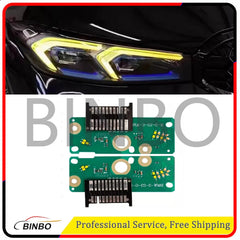 For BMW 3' G20 G21 G28 LCI 2023 2022 Lemon Yellow Angel Eyes light DRL Board 07FC0E-D4 - KOEEK