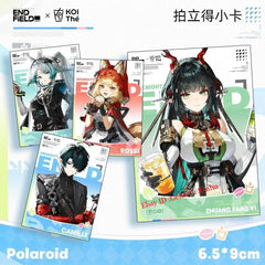 4Pcs/Set Anime Arknights:Endfield Limited Edition Card Decor Collection Gift 07FC0E-D4 - KOEEK
