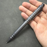 Titanium Alloy Pocket Ballpoint Pen Office Stationery Outdoor Record Pen EDC 07FC0E-D4 - KOEEK