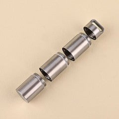 Waterproof Subpackage Pill Case Sealed Container Survival Box Key chain Outdoor 07FC0E-D4 - KOEEK