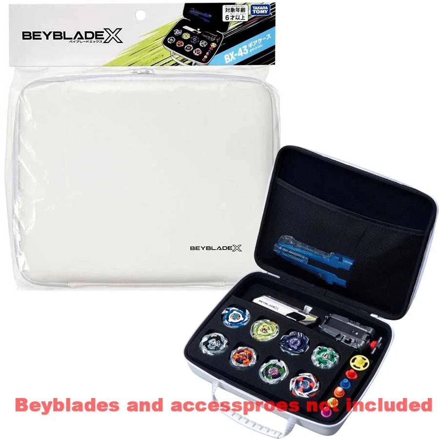 Tomy Takara Gear Case Bag White Beyblade X BX-43 Official No Booster Included TAKARA - KOEEK
