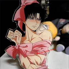 Anime Attack On Titan Levi Birthday Gift Desktop Stand Collection (With Badge) 07FC0E-D4 - KOEEK