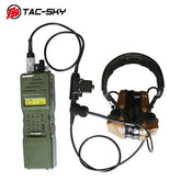 TAC-SKY U94 6Pin PTT Military Headset Connector PTT f/PRC-152 PRC-148 Dummy Case TAC-SKY - KOEEK