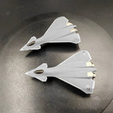 3D Printed Resin 1/400 Us Sixth-Generation F-47 Fighter Jet Model 2/pcs 07FC0E-D4 - KOEEK