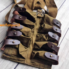 Soviet Russian Army VOG-25 GP-25 pouch Canvas Waist khaki bag 07FC0E-D4 - KOEEK