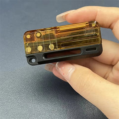 Bullet Loading Push EDC Fidget Slider Plastic Fidget Toy Mechanical Magnetic Toy 07FC0E-D4 - KOEEK