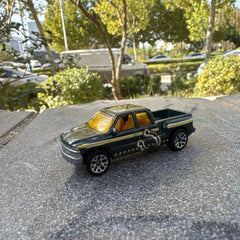1:64 Chevrolet Colorado Pickup Truck Military Green Alloy Diecast Car Boy gift 07FC0E-D4 - KOEEK