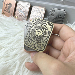 Push Card Fidget Slider EDC Fidget Slider Magnetic Metal ADHD Anti Stress Toys 07FC0E-D4 - KOEEK