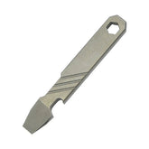 Outdoor Titanium Alloy Multi Tools Pry Bar Crowbar Bottle Opener Wrench EDC 07FC0E-D4 - KOEEK
