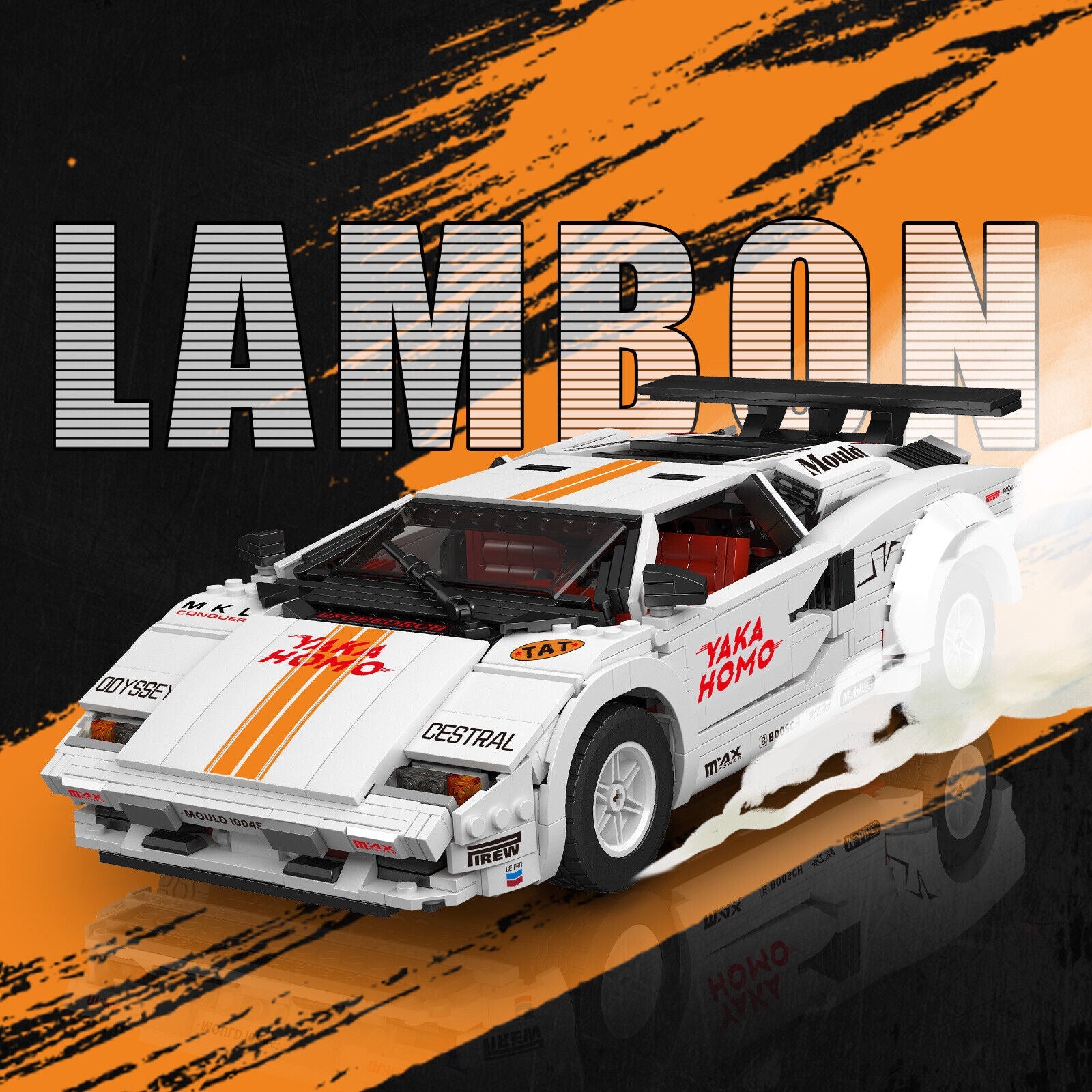 new Mould King 10045 Sport Race Car Classic Building Model Block Kit Toy Collectible MOULD KING - KOEEK