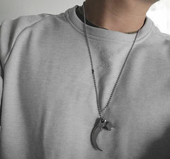 Stainless Steel Keychain Eagle Claw Necklace Pendant Bead Unpacking Box Tool 07FC0E-D4 - KOEEK