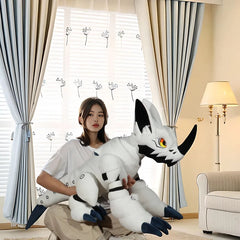 Cartoon Hackmon Animal Huge Plush Doll Stuffed Toy Soft Throw Pillow Cushion 07FC0E-D4 - KOEEK