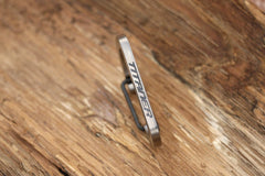 Hot EDC TITANER Titanium TC4 Key Carabiner Sport Sliver Snap Hook Outdoor KG-02L TITANER - KOEEK