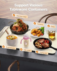 Electric Warming Tray-Full Surface HeatingRollable,Portable3Temperature Settings 07FC0E-D4 - KOEEK