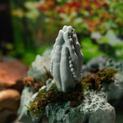 9.7cm Zen Buddhism Chinese Feng Shui Buddha Hand Statue Home Bonsai Decoration 07FC0E-D4 - KOEEK