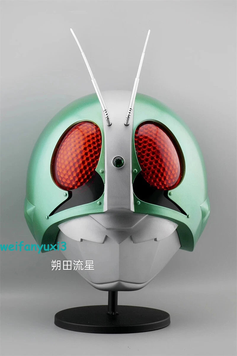 Customize Kamen Rider Resin Light Helmet 1:1 Wearable LED Masked Rider Helmet 07FC0E-D4 - KOEEK