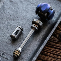 Fingertip Gyro LAUTIE NOIZ C-NANO EDC Metal Spinner Decompression Fidget Toy 07FC0E-D4 - KOEEK
