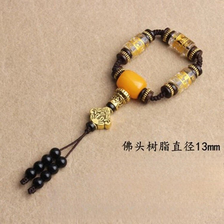 Wenwan Bracelet Buddha Beads 108 Accessories 07FC0E-D4 - KOEEK