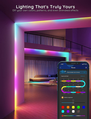 Govee 100Ft RGBIC LED Strip Lights, Smart LED Lights Work with Alexa and Google GOVEE - KOEEK