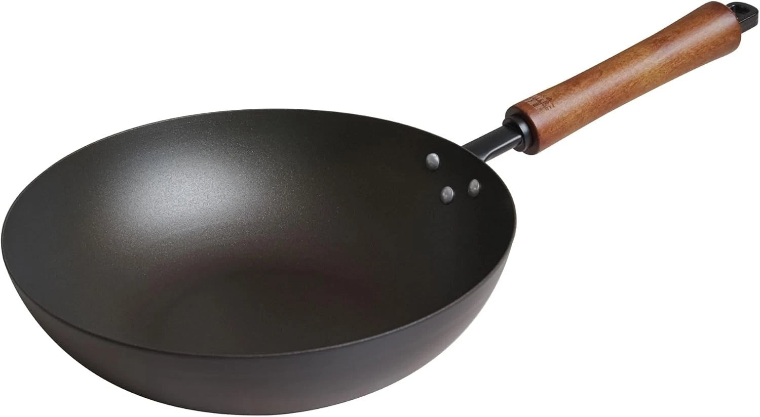 Classic Series 9.5-Inch Preseasoned Carbon Steel Stir Fry Pan 07FC0E-D4 - KOEEK