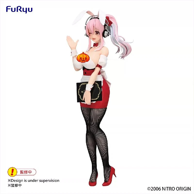 FuRyu BiCute Super Sonico Waitress Bunny Anime PVC Prize Figure Model Statue FURYU - KOEEK