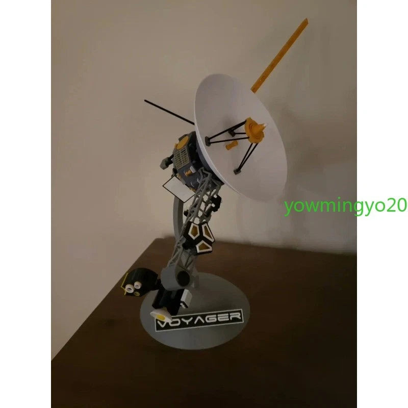 Voyager1 3D Printed Assembled 1/24 Model Replica for Space Exploration Fans Gift 07FC0E-D4 - KOEEK