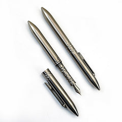 Titanium Fountain Pen EDC Business Office Student Signature Stationery Pen Gift 07FC0E-D4 - KOEEK