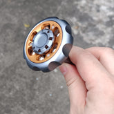 EDC Metal Fidget Spinner Aluminium Alloy Spinning Top Tip Stress Relief Toy Gyro 07FC0E-D4 - KOEEK