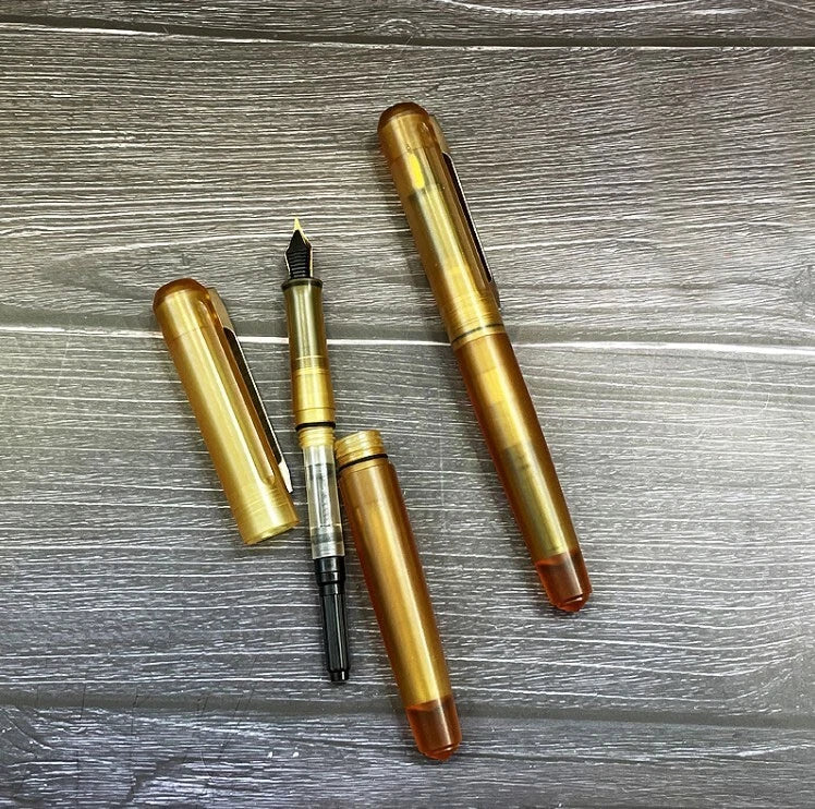 Imported PEI Titanium Alloy Schmidt Nib Fountain Pen Pocket Signature PenEDC 07FC0E-D4 - KOEEK