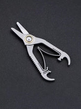 Titanium alloy portable mini EDC multifunctional tool nose hair clipper knife 07FC0E-D4 - KOEEK