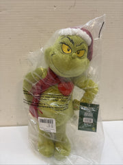 Gemmy 19 in Holiday Greeter Stuffed Grinch with Light-Up Heart - Green GEMMY - KOEEK