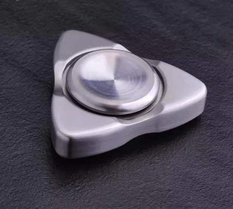 Haptic Toy Fidget Finger Spinner Pocket EDC Stainless Steel Spinning Top CNC Toy 07FC0E-D4 - KOEEK