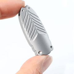 Titanium Safety Whistle Emergency Whistle Necklace Outdoor Hiking Survival EDC 07FC0E-D4 - KOEEK