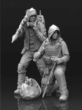1/35 Resin Figure Model Kit Mercenary Force 2 Figures Unassambled Unpainted 07FC0E-D4 - KOEEK