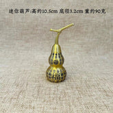 Brass Hundred Fu Gourd Figurine Bagua Feng Shui Office Entryway Decor 07FC0E-D4 - KOEEK