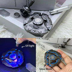 Fidget Spinners Atomic Gyro Luminous Alloy Metal Adult Stress Relief EDC Toys 07FC0E-D4 - KOEEK