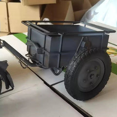 GO-TRUCK 1/6 R75 Tricycle Motorcycle Tow truck Model For 12'' Grey Metal Model GO-TRUCK - KOEEK