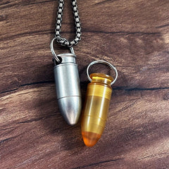 PEI Titanium Waterproof Pill Holder Case Organizer Container keychain EDC Gift 07FC0E-D4 - KOEEK