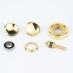 2 in 1 Stainless steel Spinning Top Finger Spinner Fidget Ceramic Bead EDC Toy 07FC0E-D4 - KOEEK