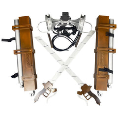 Attack on Titan Eren Jaeger Cosplay 3D Maneuver Gear DIY Kits 1:1 Wearable Props 07FC0E-D4 - KOEEK